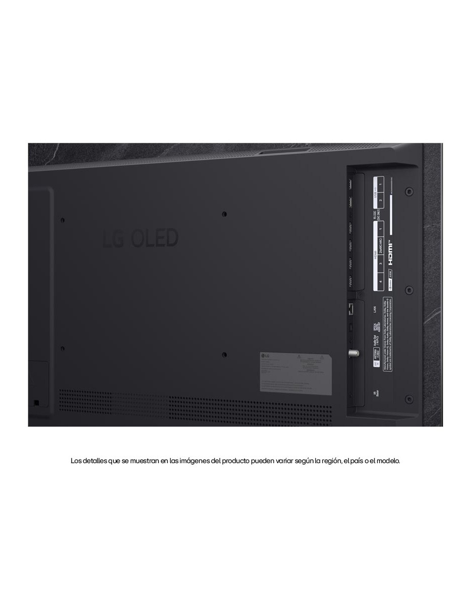 Pantalla Smart TV OLED 42 pulgadas 4K OLED42C6PSA con evo AI 9