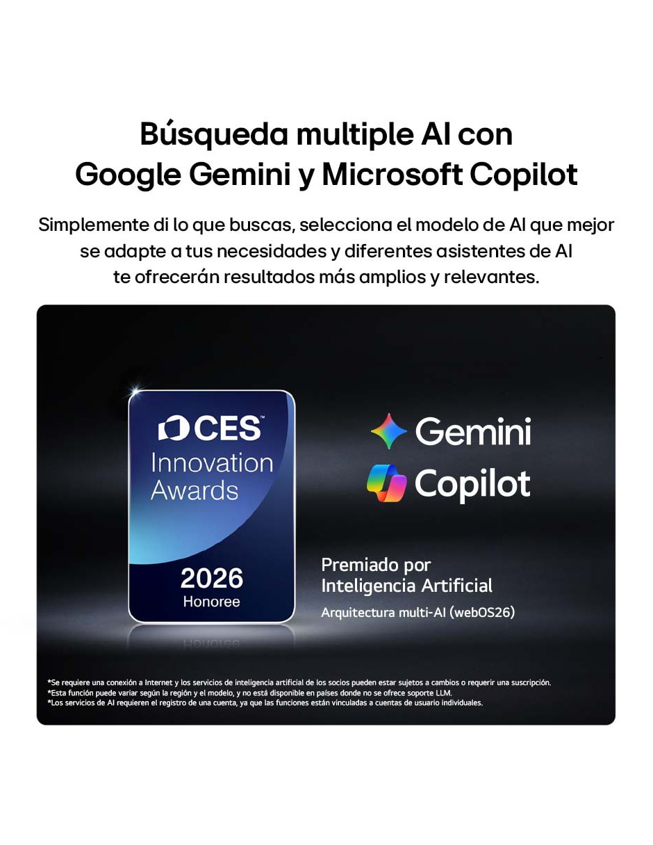Pantalla Smart TV OLED 42 pulgadas 4K OLED42C6PSA con evo AI 7