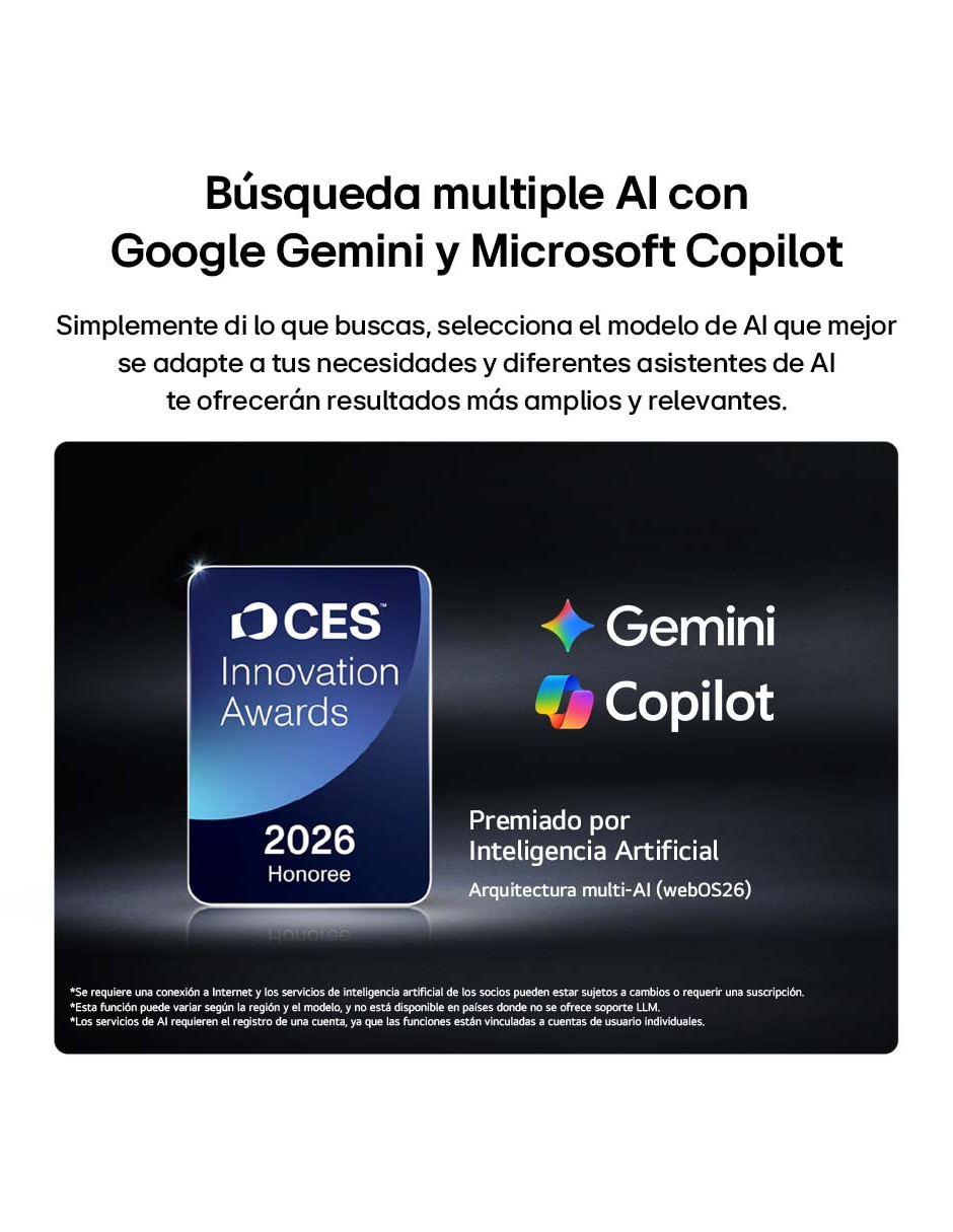 Pantalla Smart TV OLED 48 pulgadas 4K/UHD OLED48C6PSA con evo AI 12