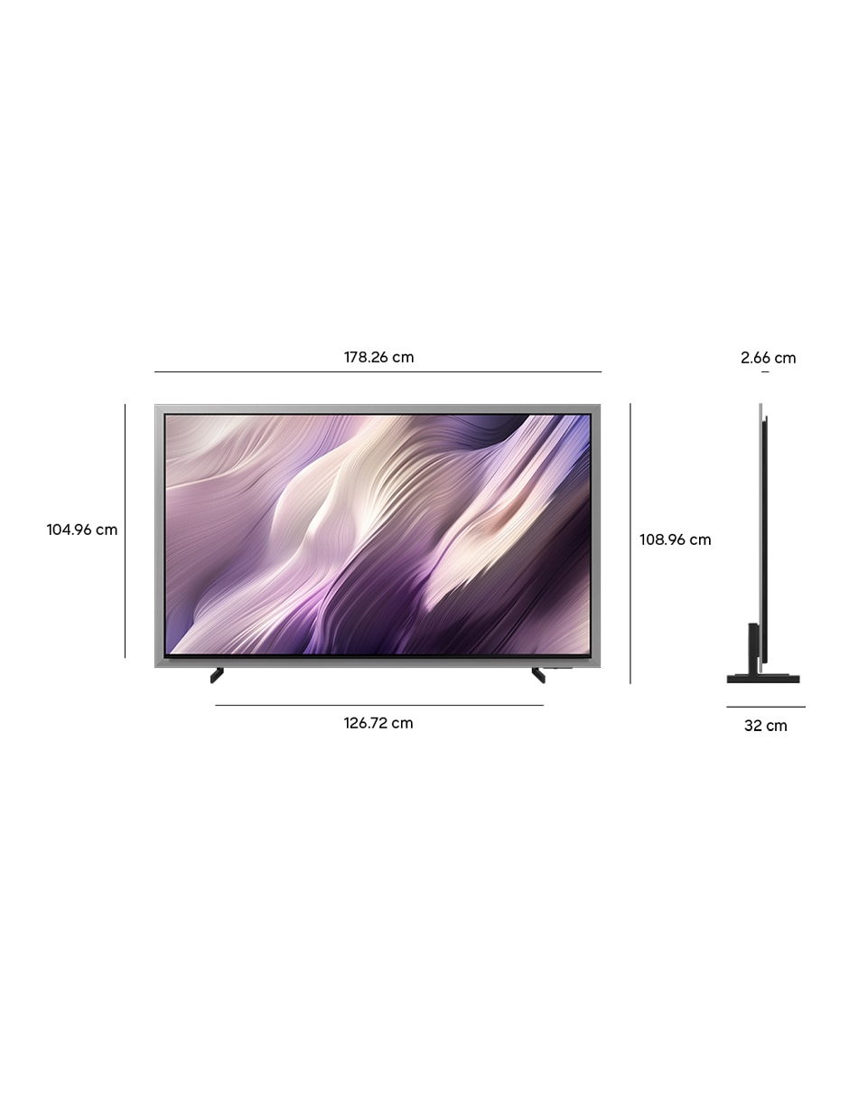 Pantalla Smart TV Samsung OLED de 77 pulgadas 4K QN77S95HAFXZX con AI Escalado a 4K