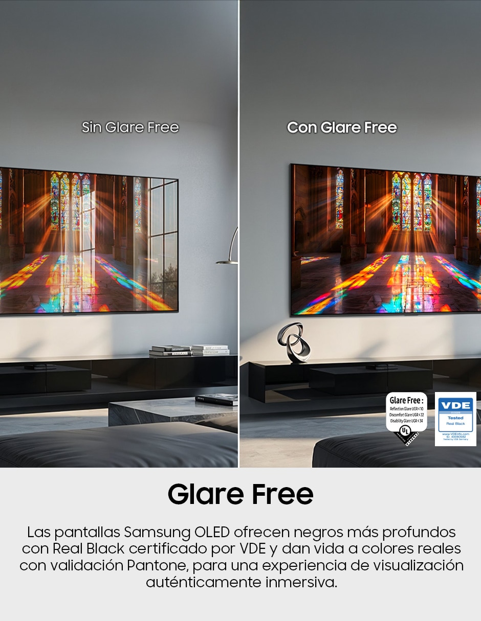 Pantalla Smart TV Samsung OLED de 77 pulgadas 4K QN77S90HAEXZX con AI Escalado a 4K