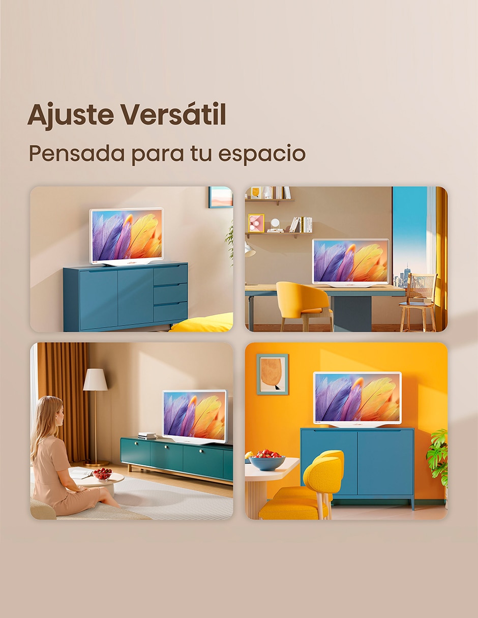 Pantalla Smart TV QLED de 43 pulgadas 4K/UHD 43S5QFM con Fire OS con AI escalado a 4K 14