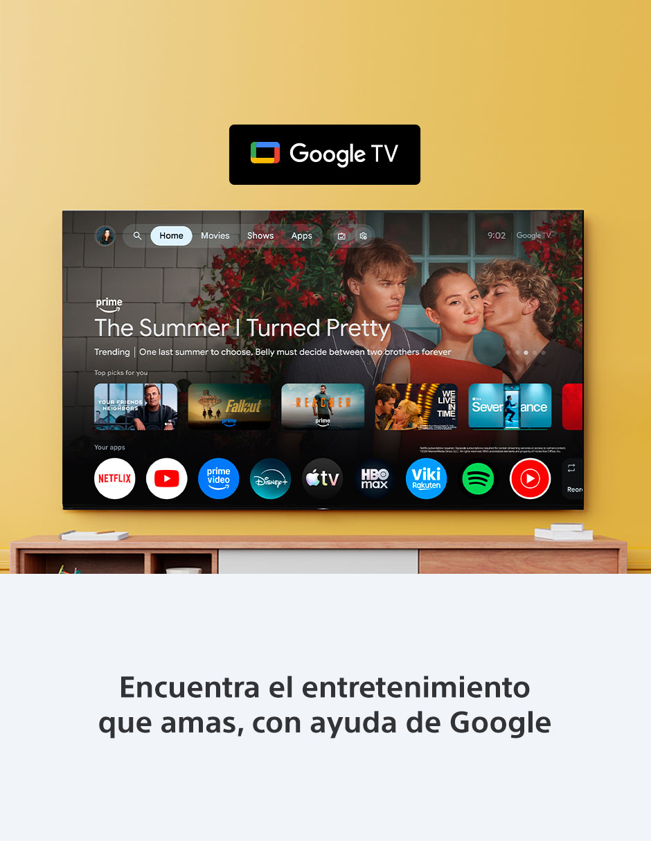 Pantalla Smart TV LCD de 55 pulgadas 4K/UHD Bravia 3 II con Android TV y AI Picture 7