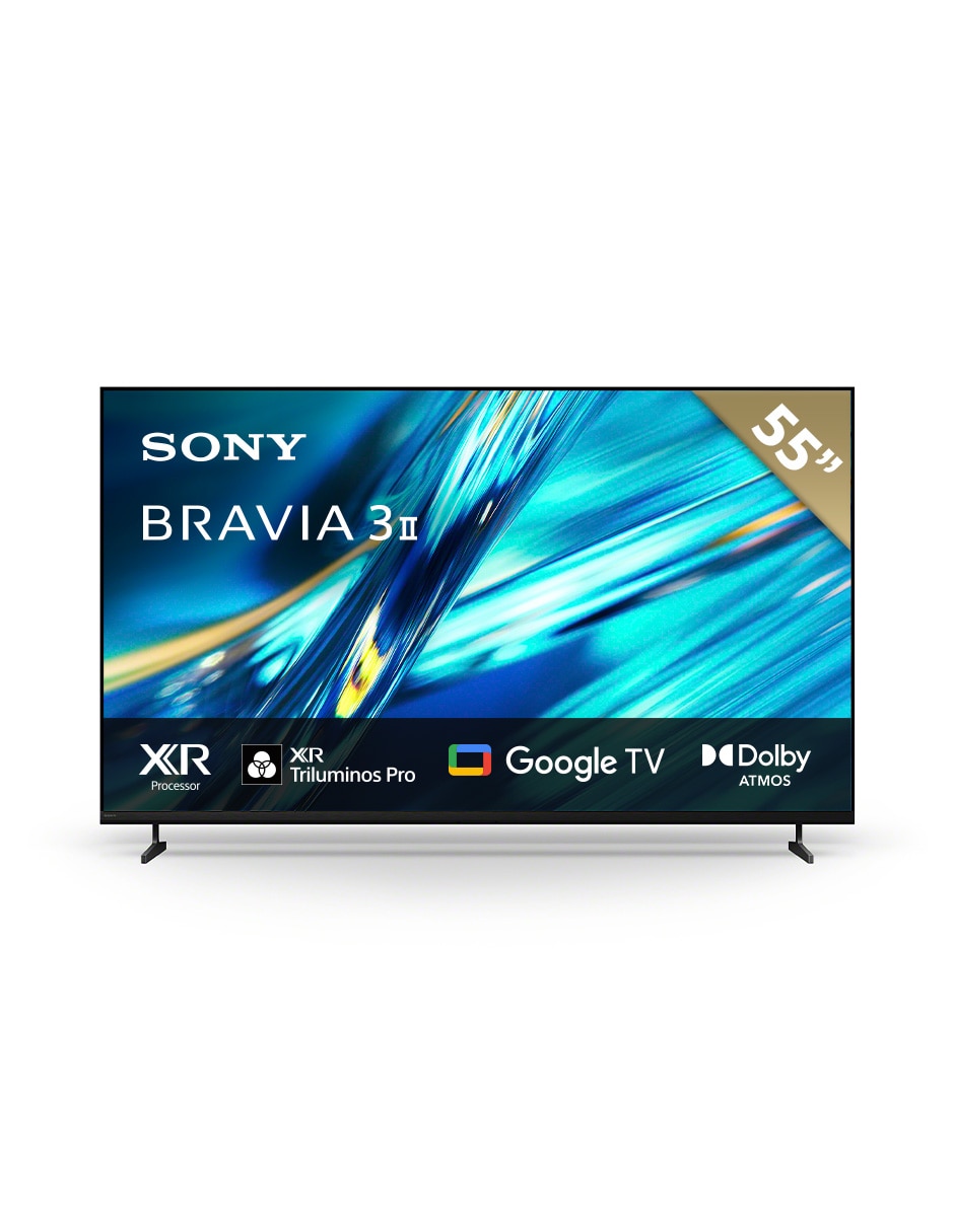SONY Pantalla Smart TV Sony LCD de 55 pulgadas 4K/UHD Bravia 3 II con Android TV y AI Picture