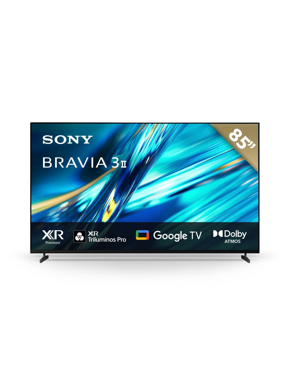 SONY Pantalla Smart TV Sony LCD de 85 pulgadas 4K/UHD Bravia 3 II con Android TV y AI Picture