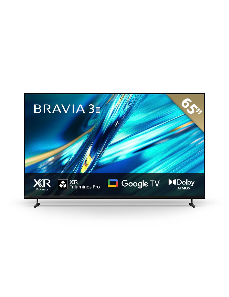 SONY Pantalla Smart TV Sony LCD de 65 pulgadas 4K/UHD Bravia 3 II con Android TV con AI Picture