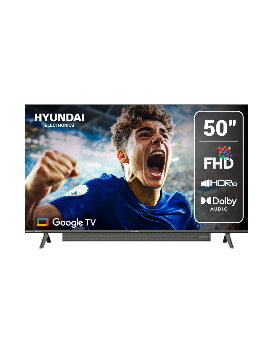 Pantalla Smart TV LED de HD HYLED5028FGHYLED5028FG con Google TV