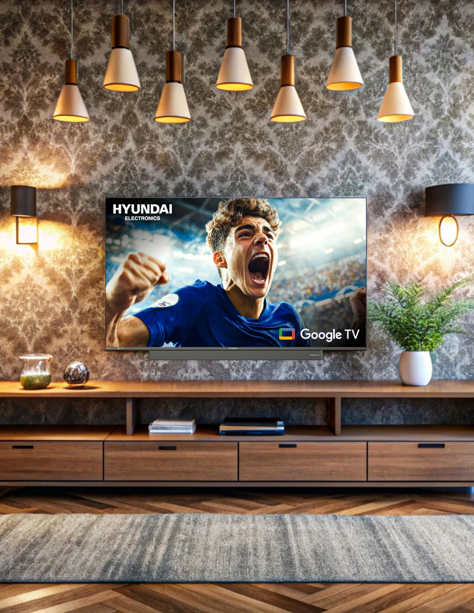 Pantalla Smart TV LED de HD HYLED5028FGHYLED5028FG con Google TV 2