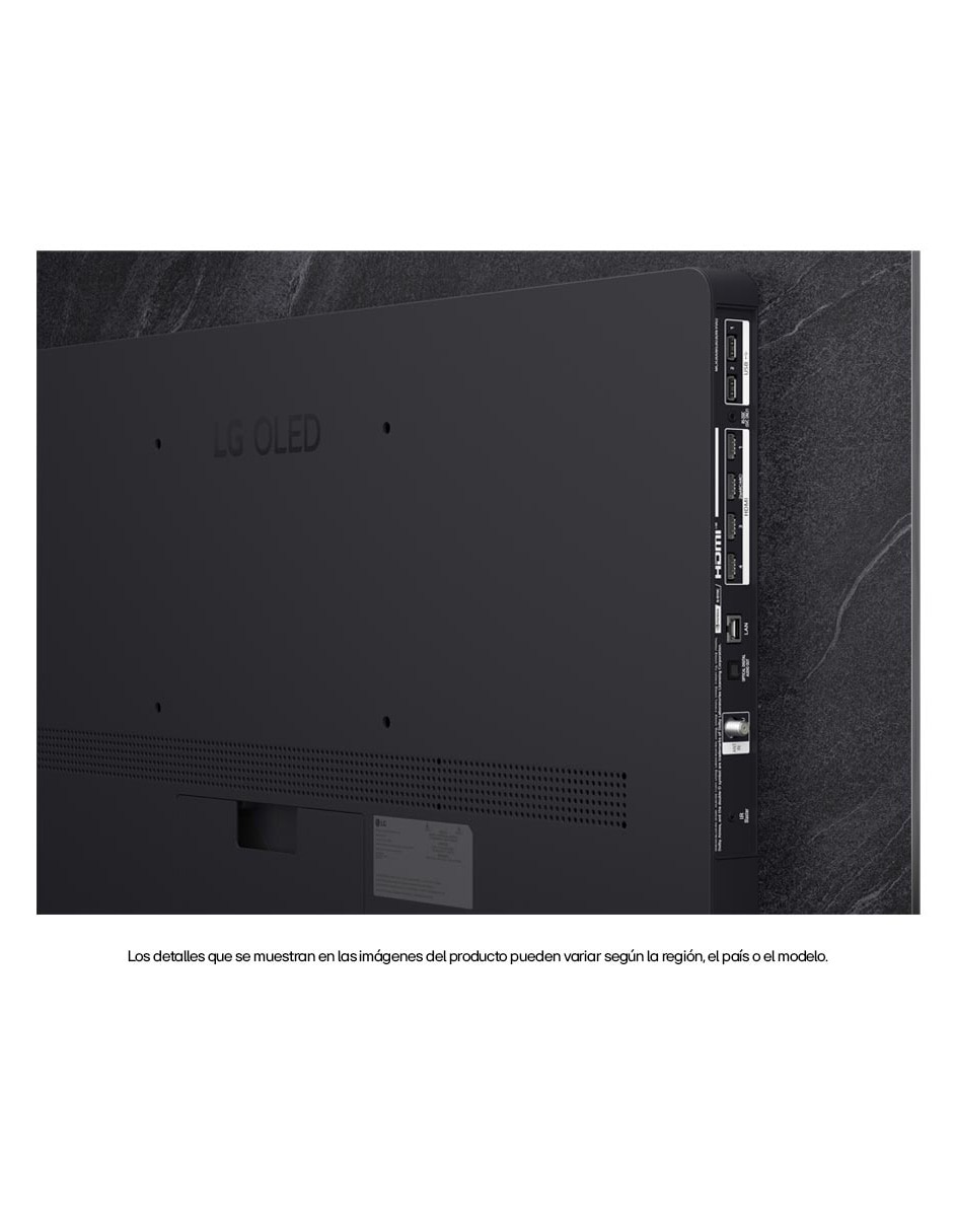 Television oled de 4k oled55c6psa con webos con evo ai 4