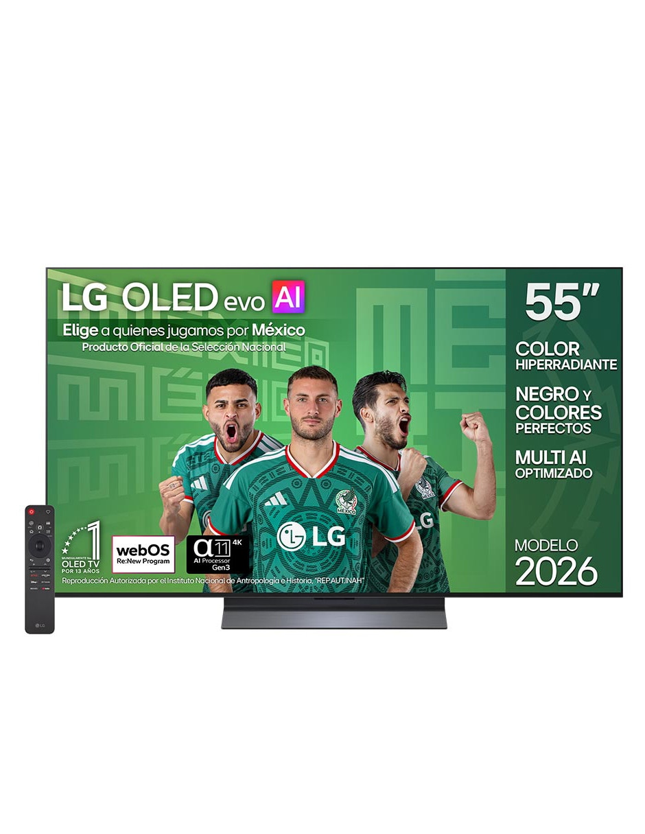 LG Television lg oled de 4k oled55c6psa con webos con evo ai