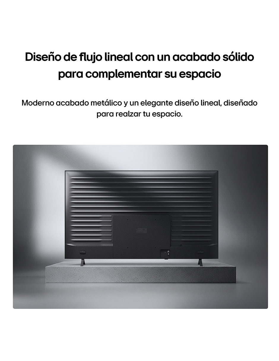Pantalla Smart TV LG UHD de 85 pulgadas 4K/UHD 85NU850BPSA con WebOS