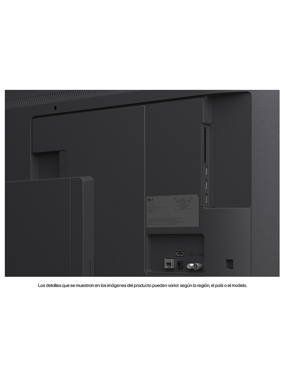 Pantalla Smart TV LG QNED de 4K 55QNED81BSC con WebOS con AI Upscaling