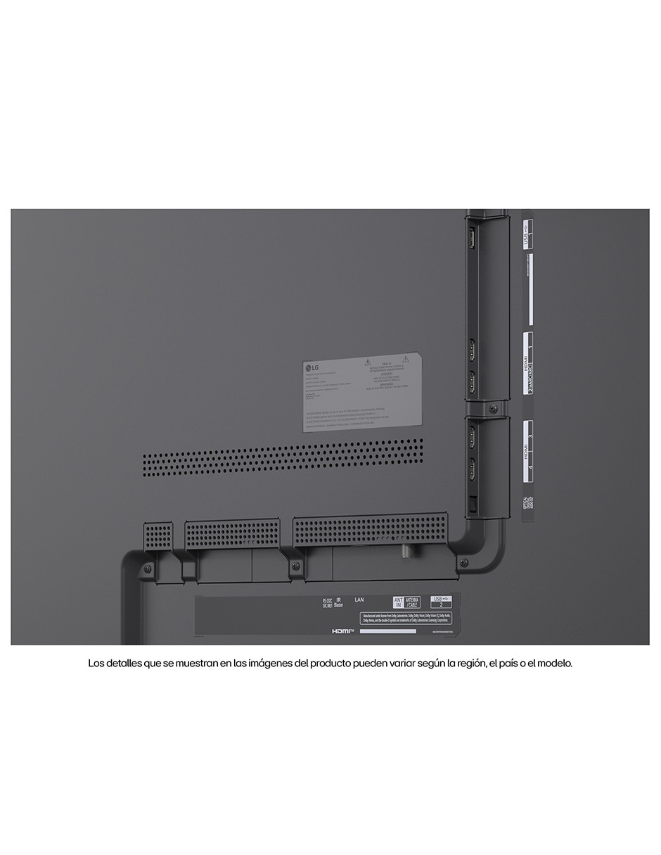 Pantalla Smart TV LG Mini LED de 4K 86MRGB95BSA con WebOS con AI Upscaling