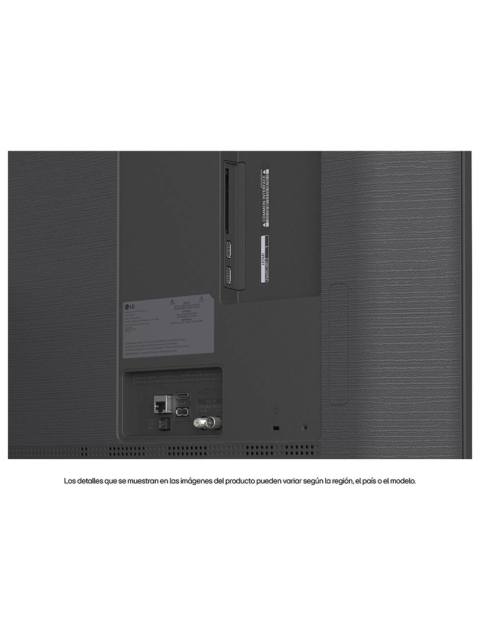 TELEVISION Mini LED de 4K 65MRGB86BSA con WebOS No aplica con AI UPSCALING 3