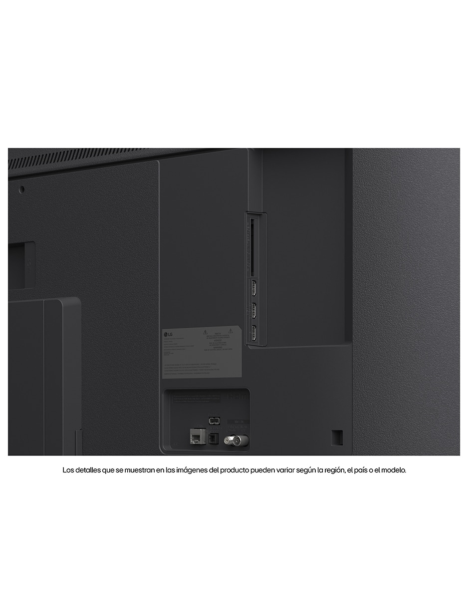 Pantalla Smart TV LG QNED de 65 pulgadas 4K 65QNED81BSG con AI Upscaling