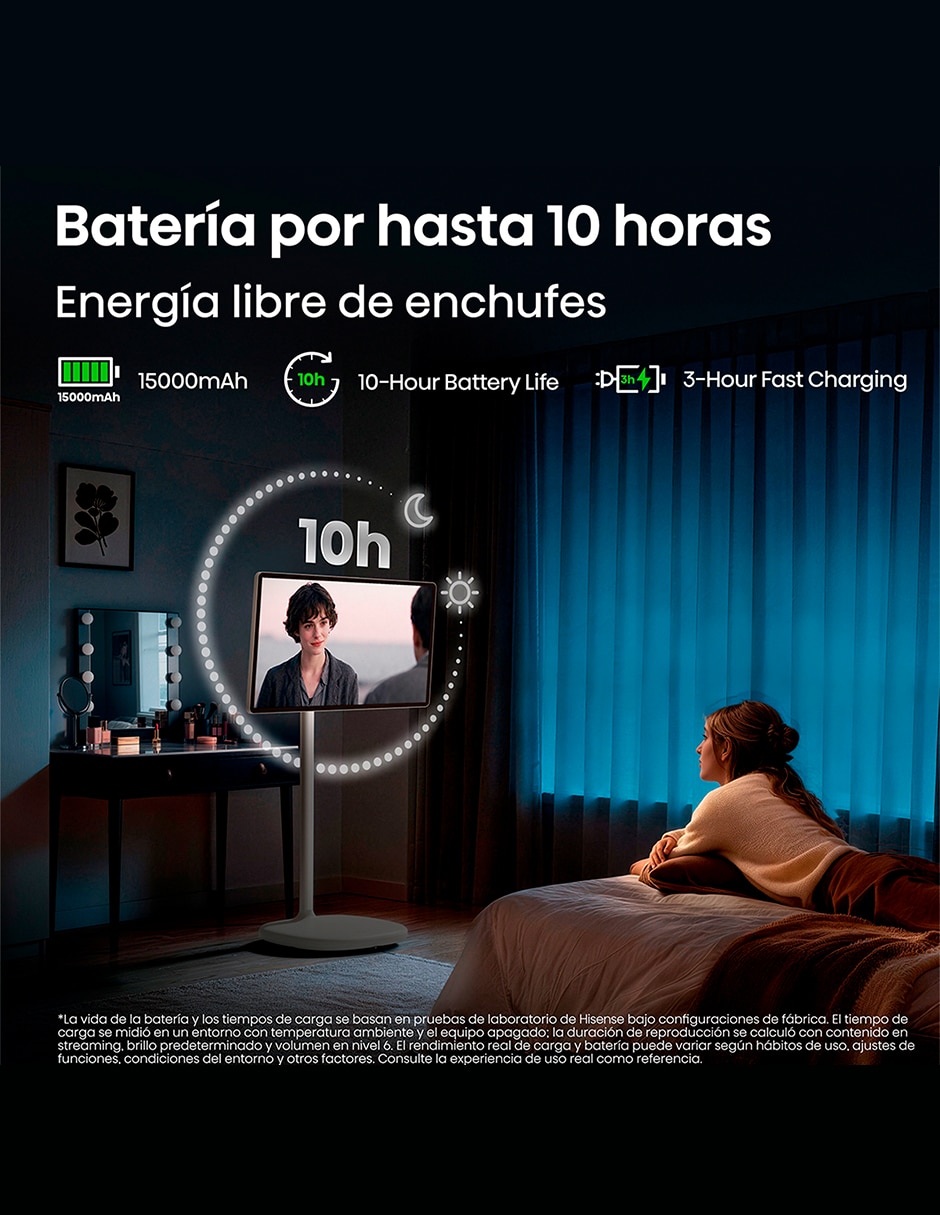 Pantalla Smart TV Hisense LED de 32 4K 32S6S con Google TV
