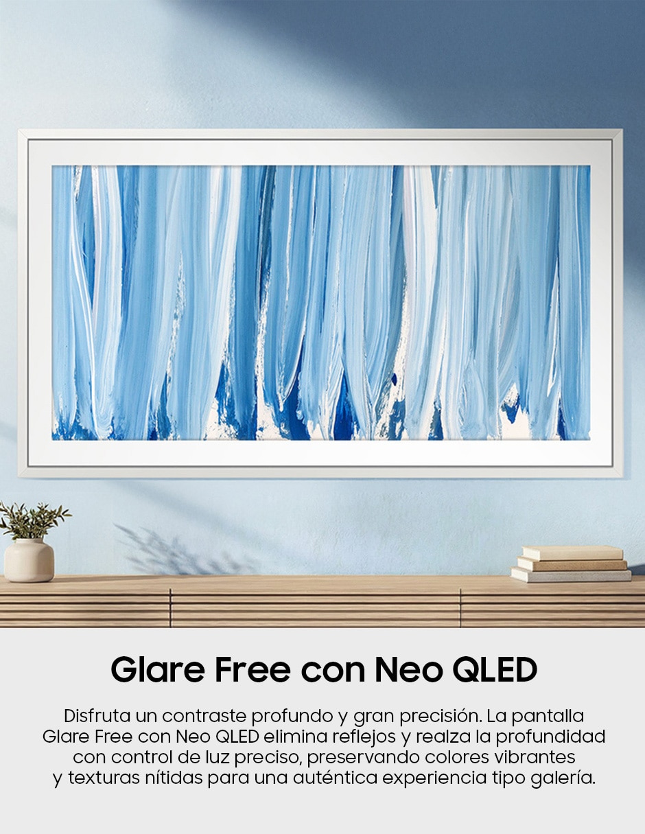 Pantalla Smart TV Samsung Neo QLED de 4K F-QN65LS03HH65 con Tizen con AI Escalado a 4K