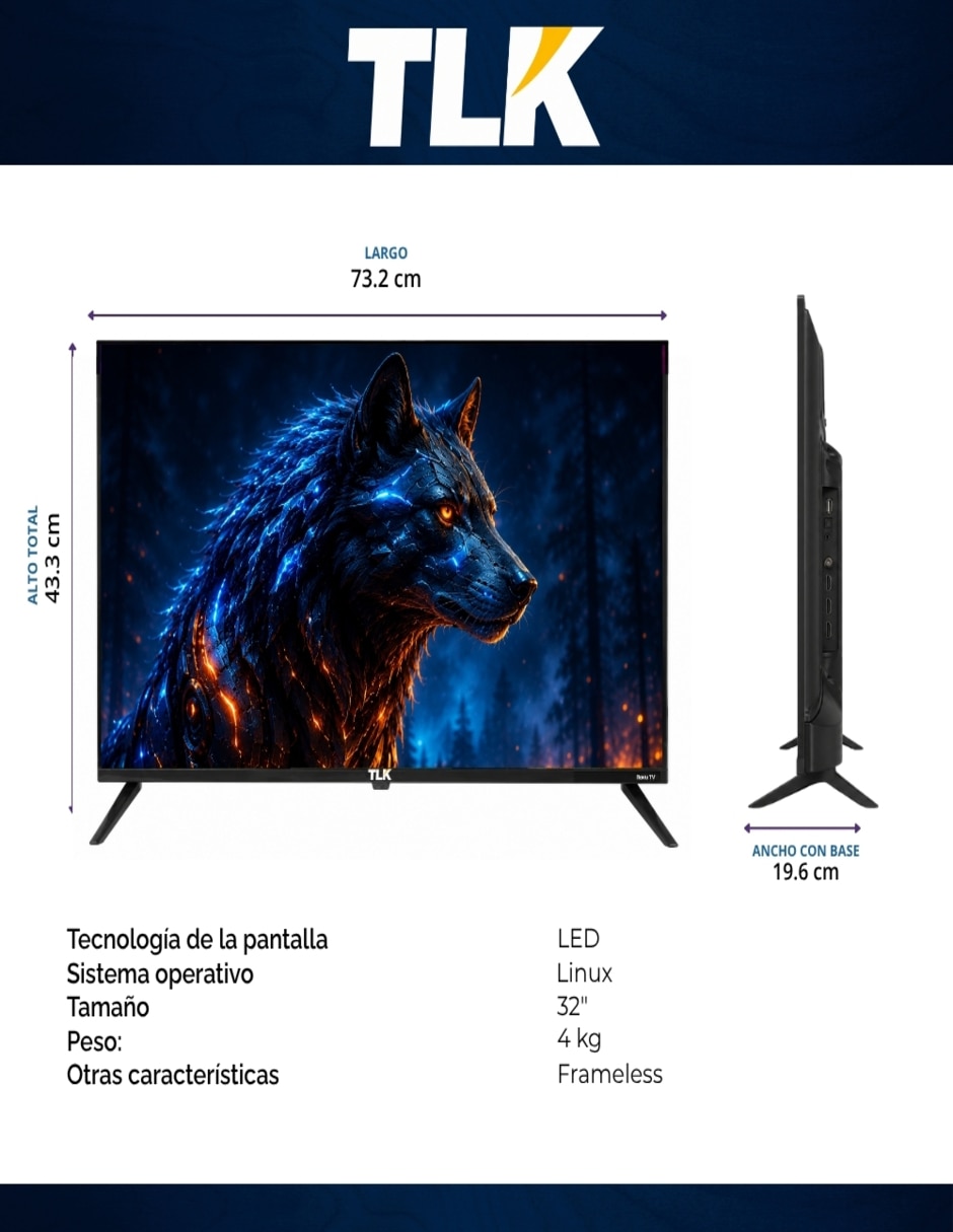 led de hd tlk32h_05 con linux con 6