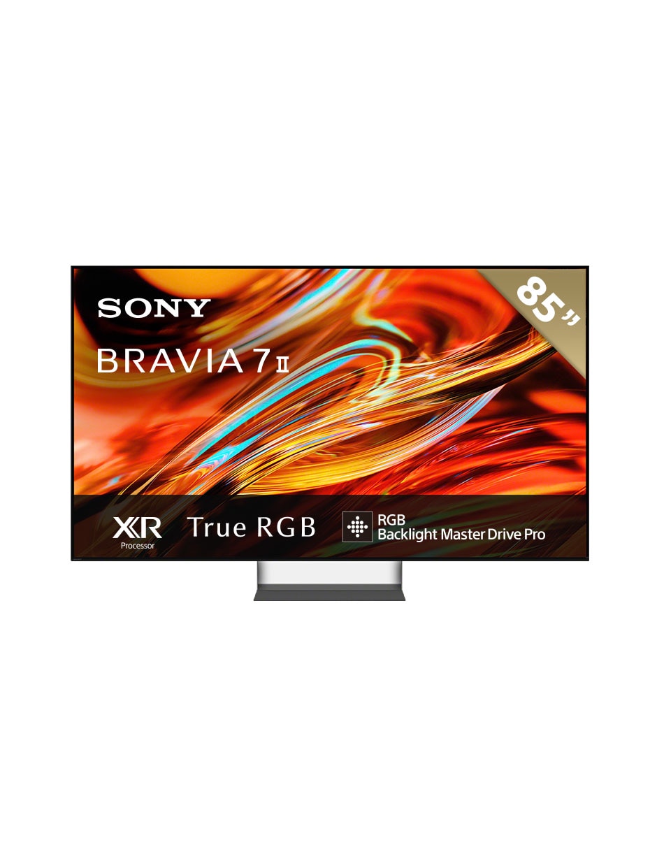 SONY Pantalla Smart TV Sony LCD de 85 pulgadas 4K/UHD Bravia 7 II con Android TV con AI picture
