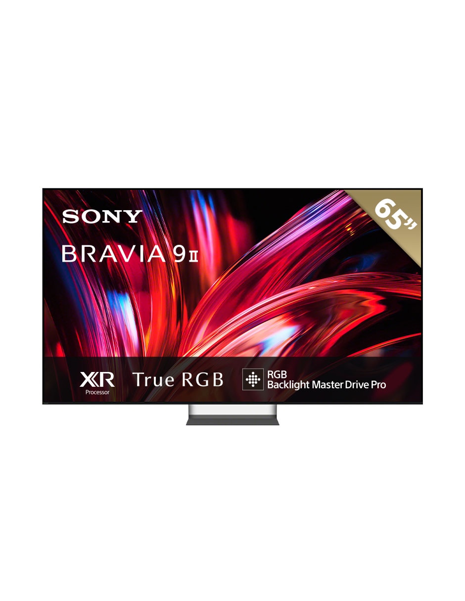 SONY Pantalla Smart TV Sony micro RGB de 65 pulgadas 4K/UHD Bravia 9 II con Android TV con AI picture