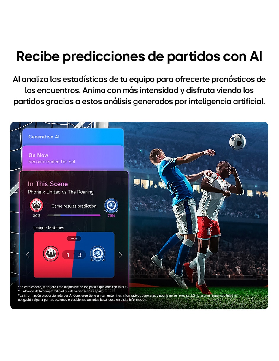 Pantalla Smart TV LG de 115 pulgadas 4K 115QNED90BS con WebOS con evo AI