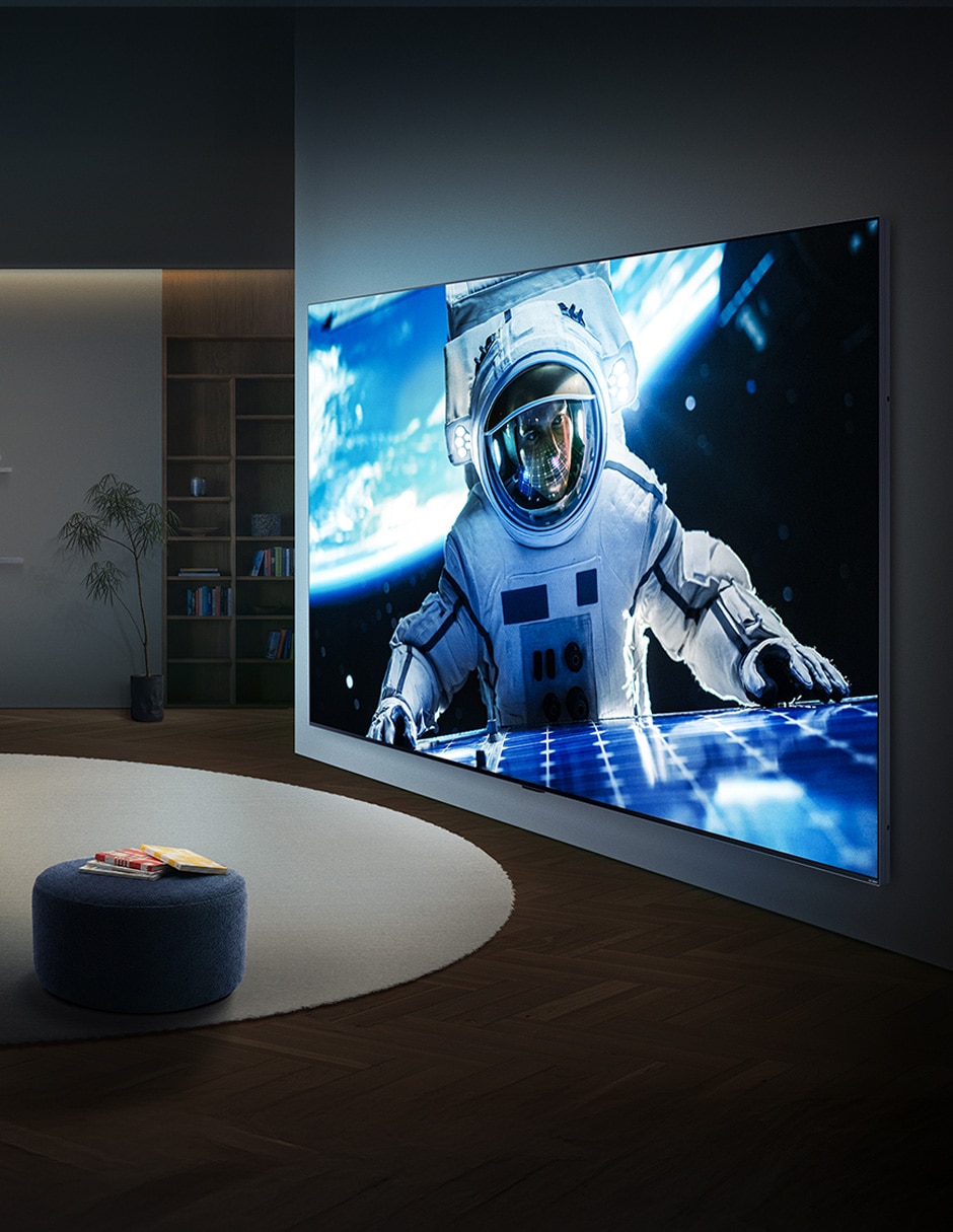 Pantalla Smart TV LG de 115 pulgadas 4K 115QNED90BS con WebOS con evo AI