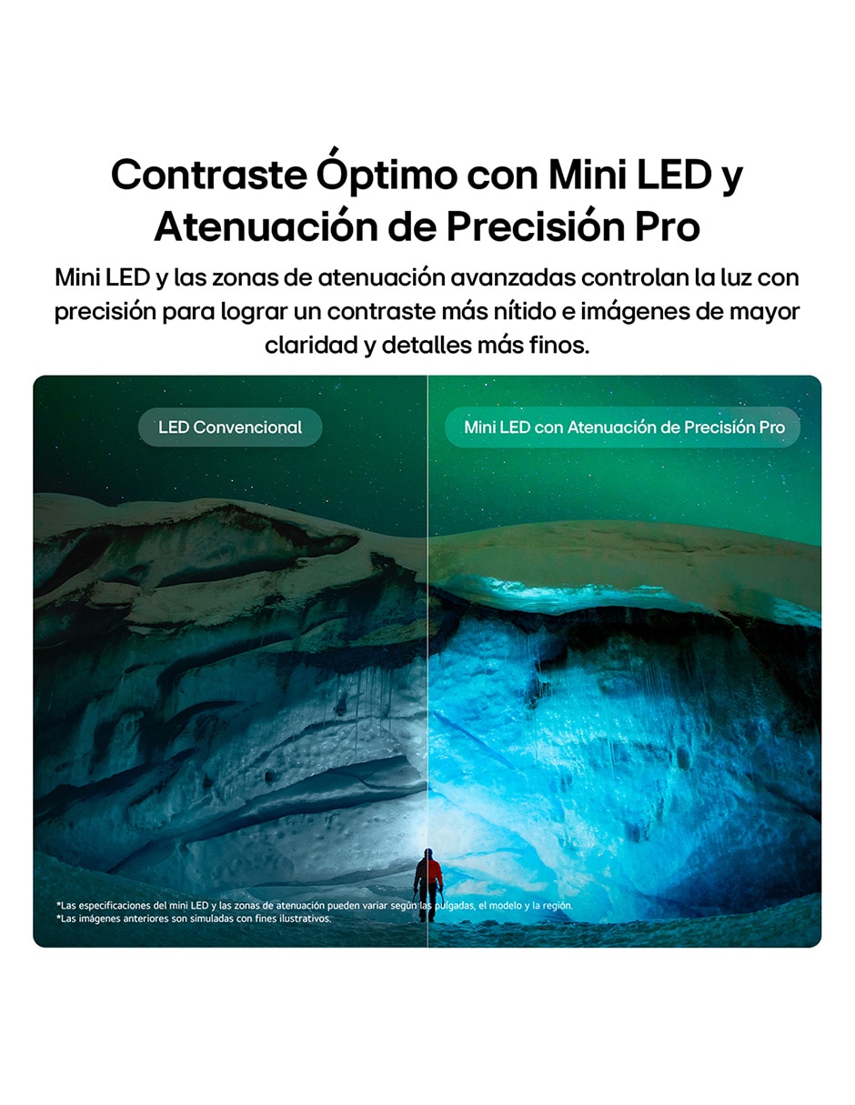 Pantalla Smart TV LG de 115 pulgadas 4K 115QNED90BS con WebOS con evo AI