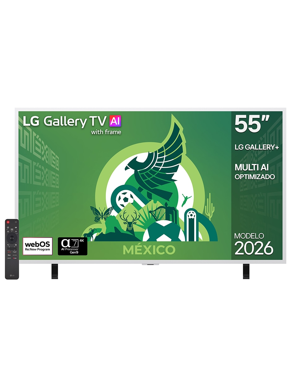LG Pantalla Smart TV Lg mini LED de 55 pulgadas 4K 55lx7bpsa con AI picture