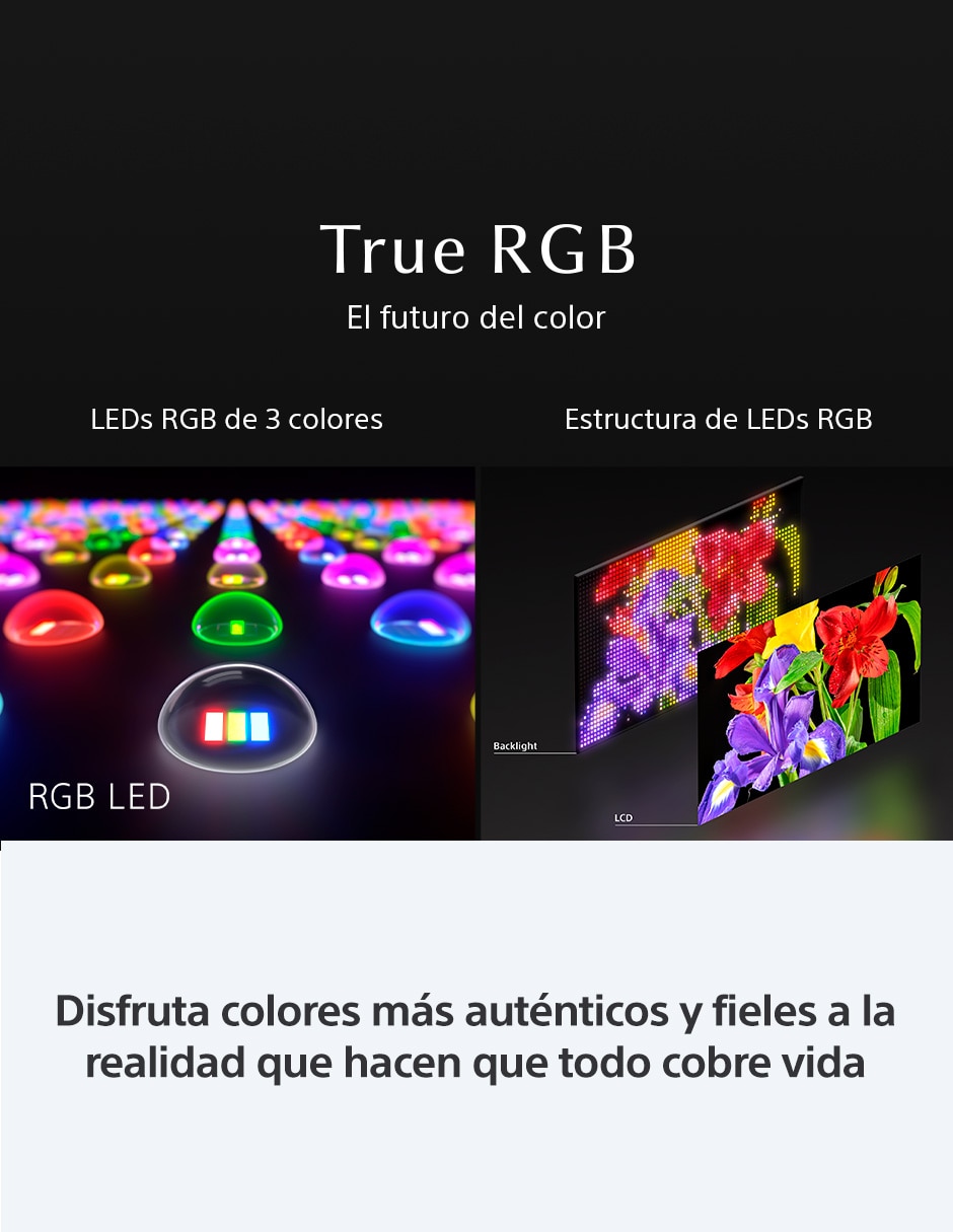 Pantalla Smart TV Sony Micro RGB de 98 pulgadas 4K/UHD K-98XR70M2 con Android TV con AI Picture