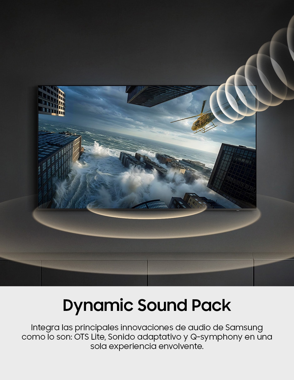 Pantalla Smart TV Mini LED de 4K UN43M75HAFXZX con Tizen con AI Escalado a 4K 3
