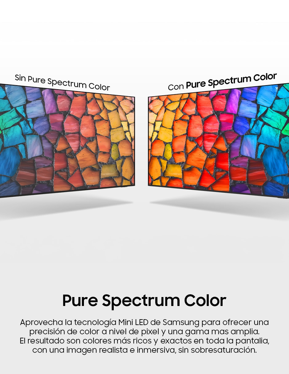 Pantalla Smart TV Mini LED de 4K UN43M75HAFXZX con Tizen con AI Escalado a 4K 7