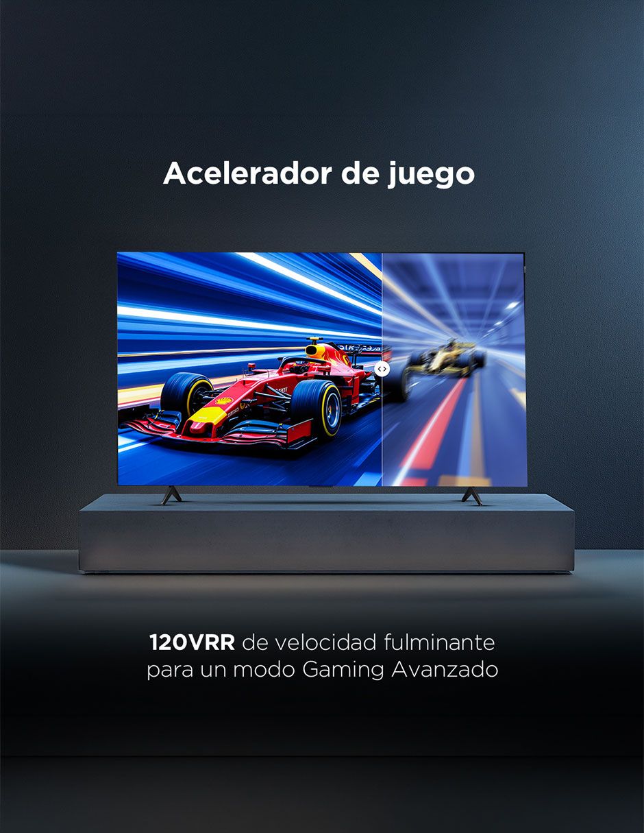 Pantalla Smart TV QLED de 65 pulgadas 4K/UHD 65Q65L con Google TV 2