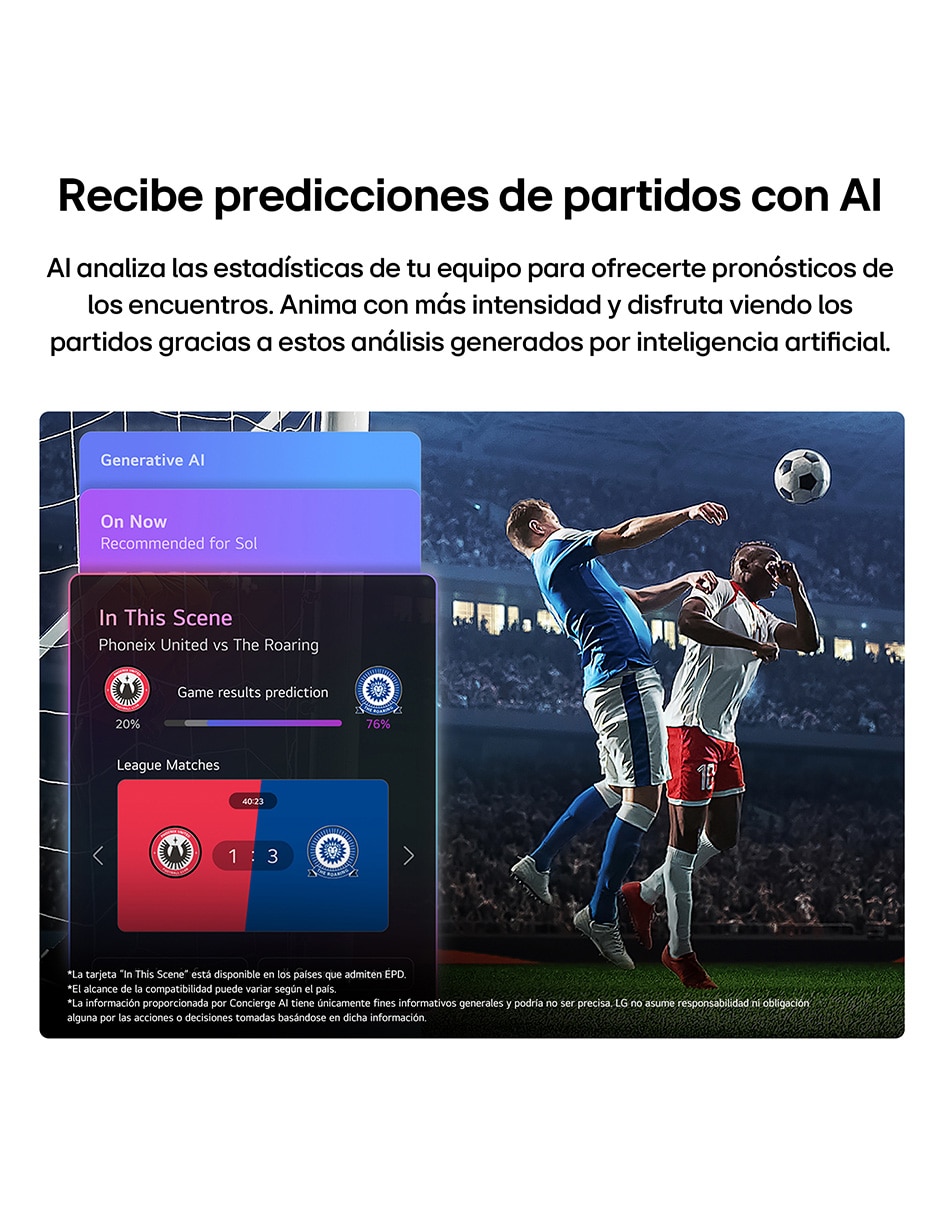 Pantalla Smart TV Lg mini led de 4K 75qned81bsg con webos con evo ai