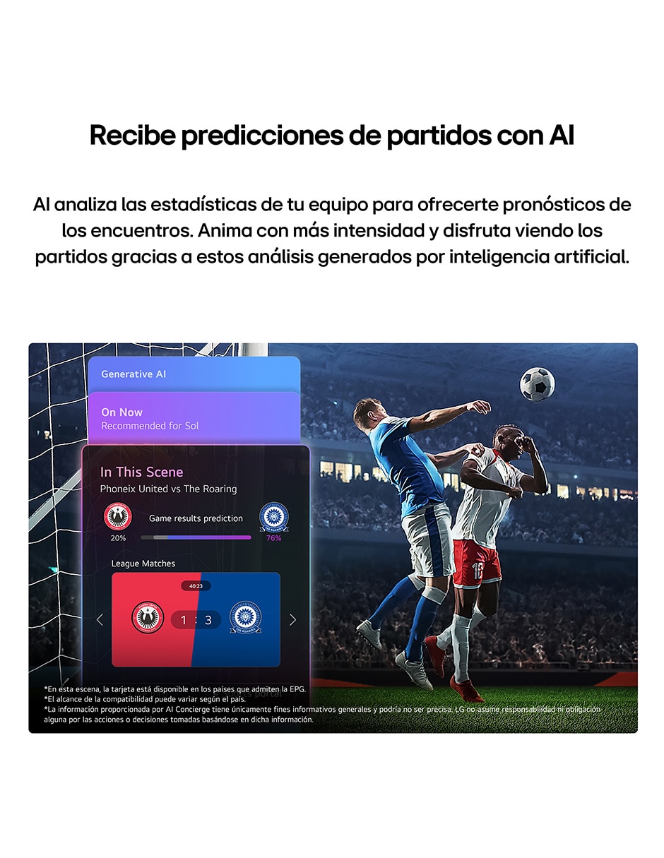 Pantalla Nano UHD de 98 pulgadas 4K 98NU855BPSB con WebOS con AI webOS 2