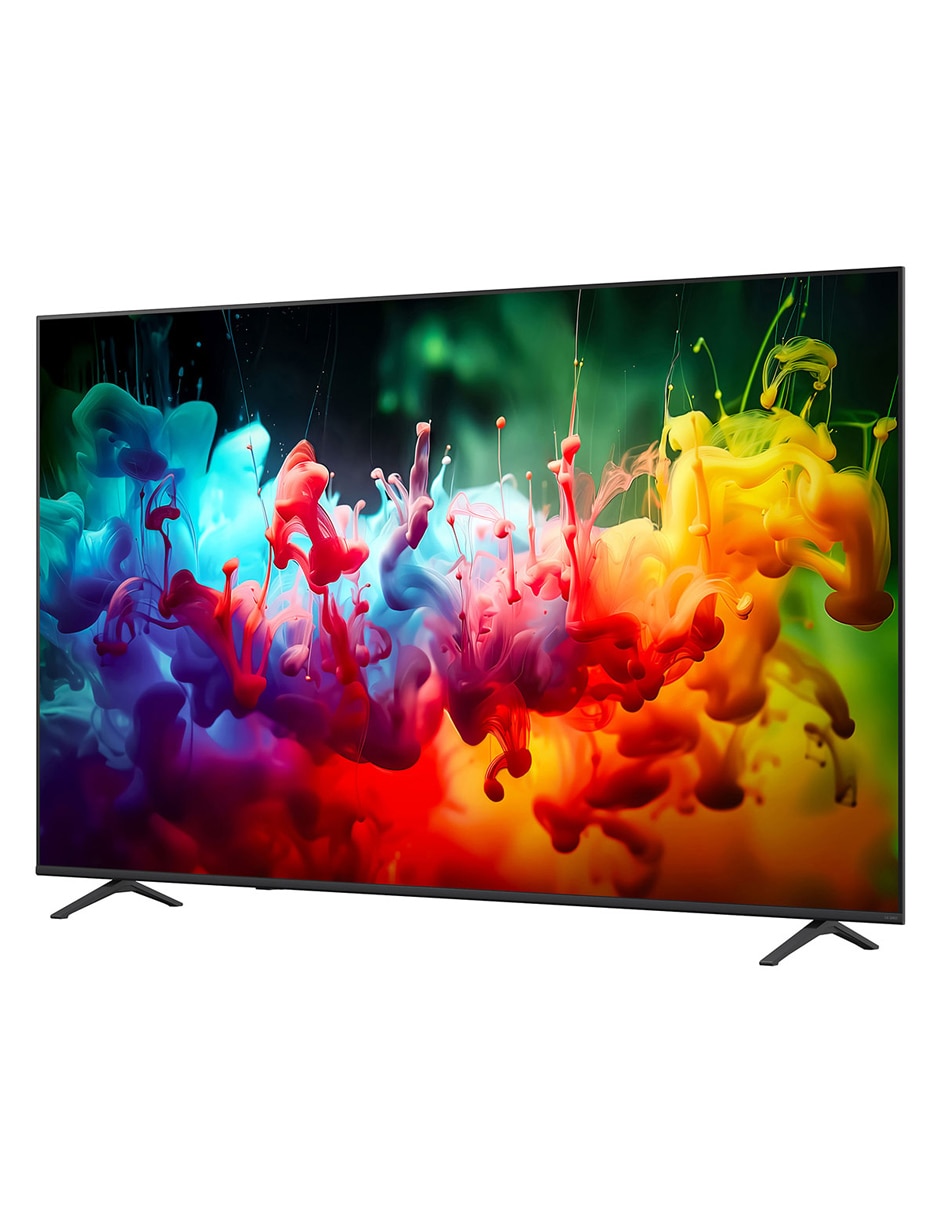Pantalla smart tv television mini led qned de 4k 85qned74bsa con webos con evo ai 10