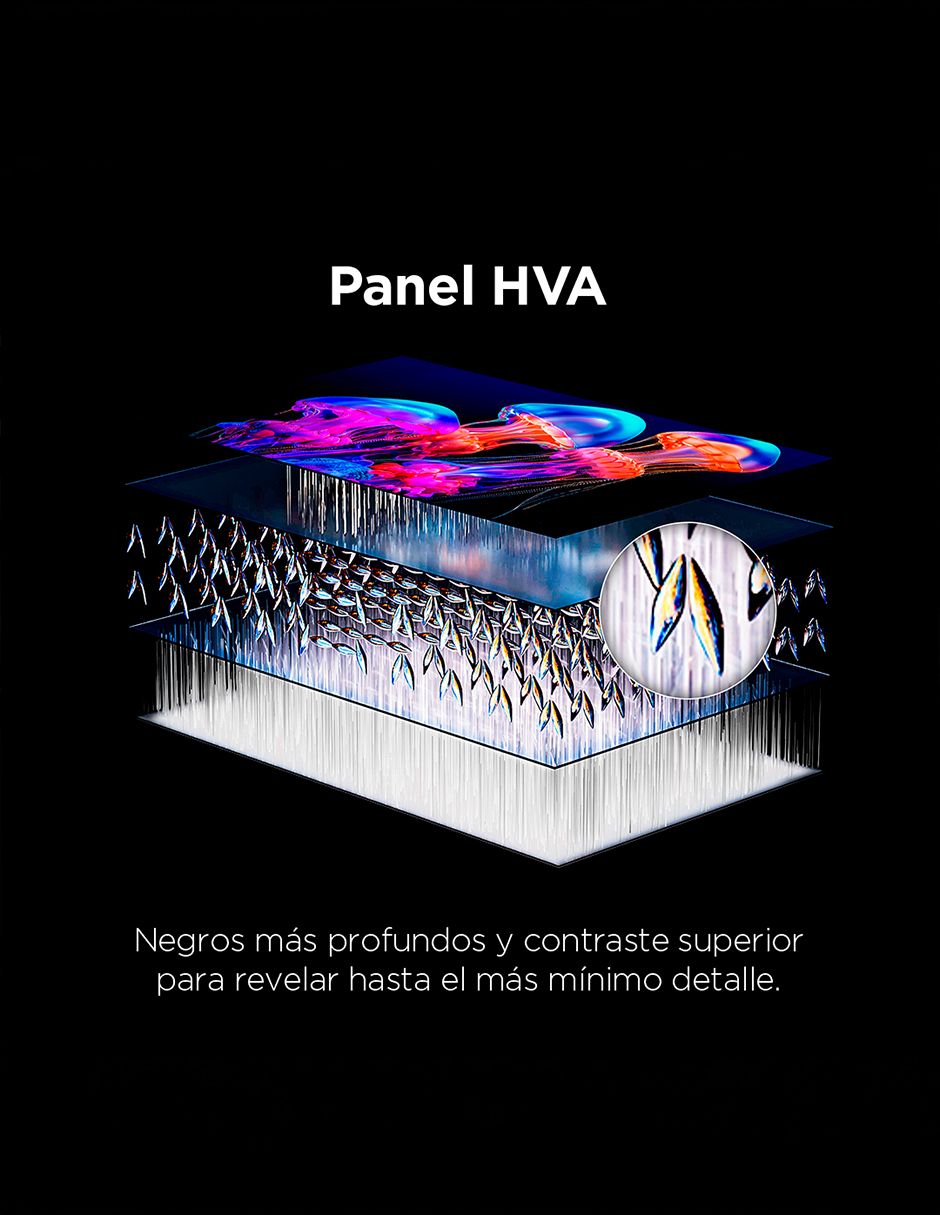 Pantalla Smart TV mini LED 4K/UHD 75M8L Google TV 5