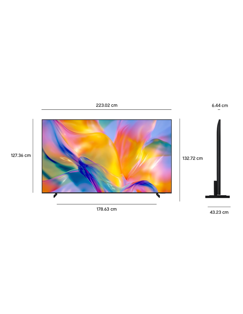Pantalla Smart TV Samsung Mini LED de 100 pulgadas 4K UN100M90HFXZX con Tizen con AI Escalado a 4K