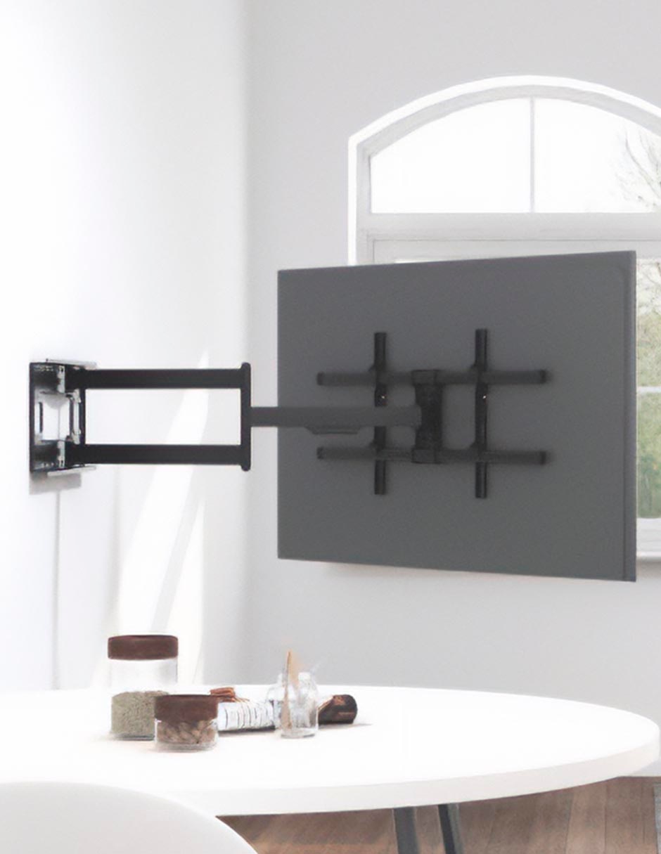 Soporte de pared para pantalla Articulado 42 - 80 pulgadas
