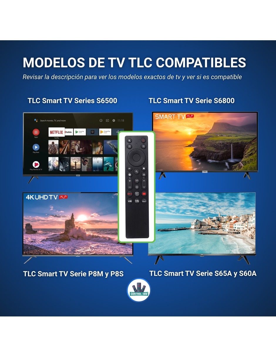 Control remoto para smart tv 32s6500 tcl 40s65a 43p715 50p715 rc713a 3