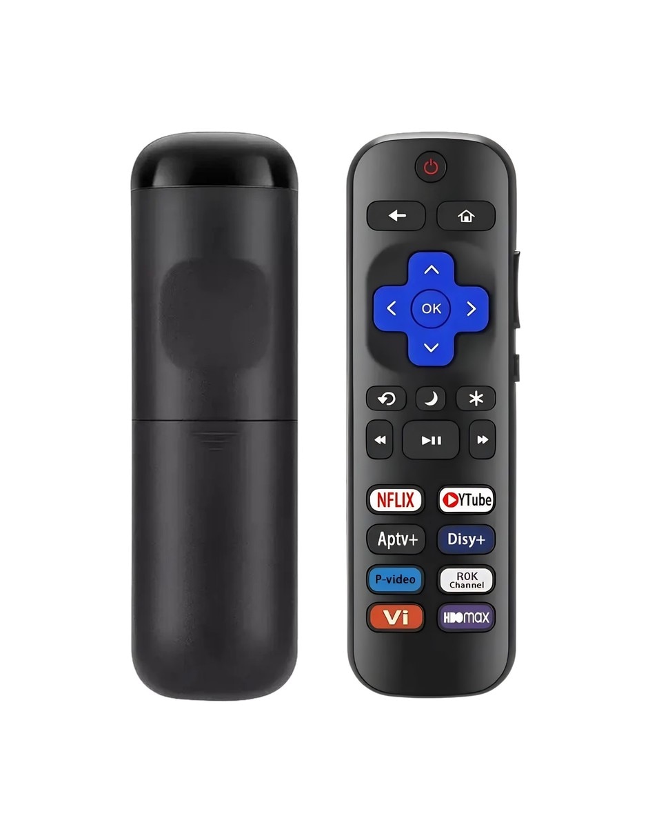 Control remoto para smart tv roku tcl roku tv 8 botones apps