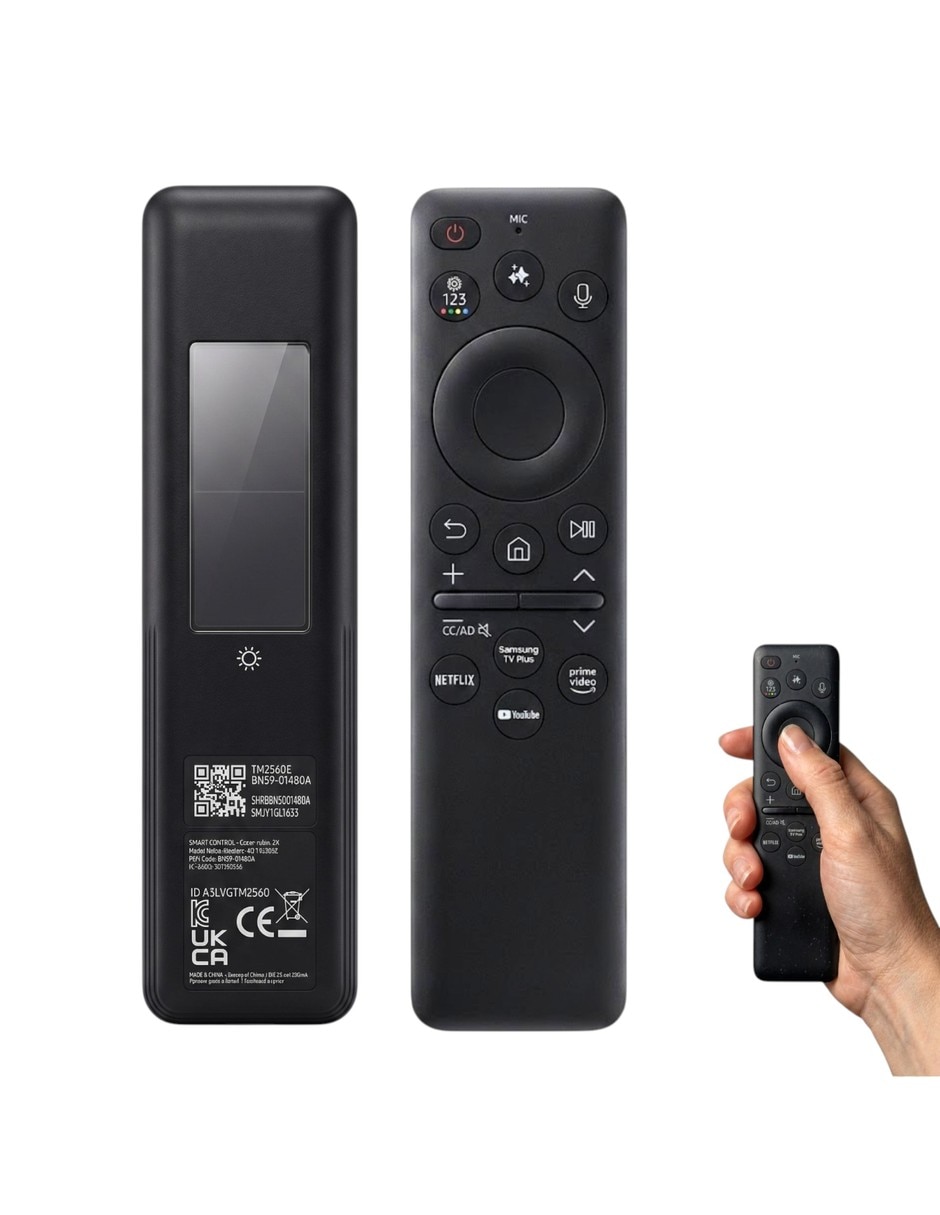 Control remoto para smart tv qn85d samsung qn90d qn85d q80d solar boton ai