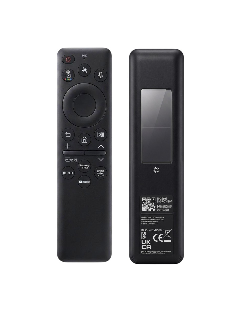 Control remoto para smart tv qn85d samsung qn90d qn85d q80d solar boton ai 2