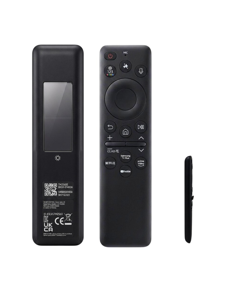 Control remoto para smart tv qn80f samsung qn90f qn80f qn70f solar boton ai 3