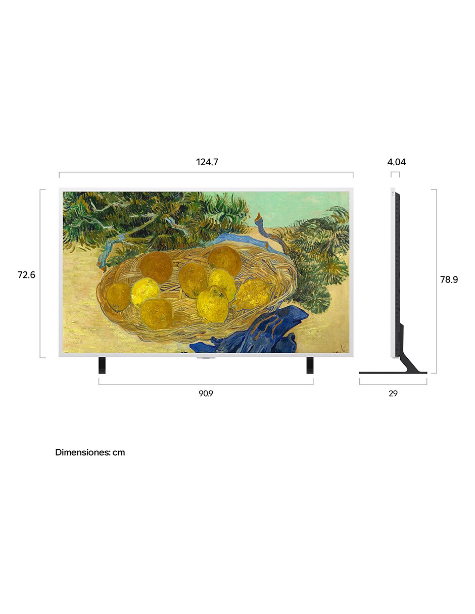 Pantalla smart tv mini led qned de 4k 55lx7.m5 con webos con ai picture 8