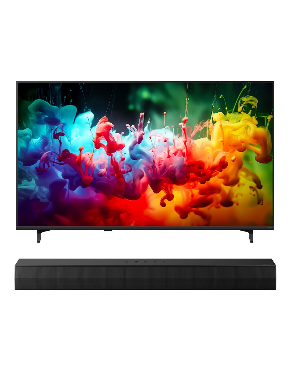 Pantalla smart tv mini led qned de 4k 55qned71.s20a con webos con ai webos