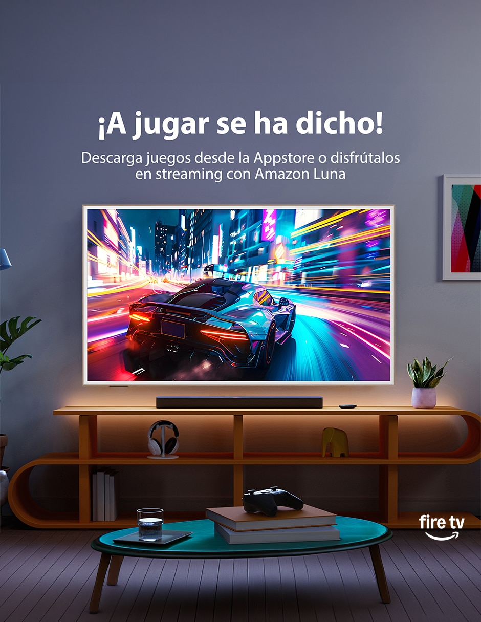 Pantalla Smart Tv Led de 55" 4K 55G700 con Fire OS 15