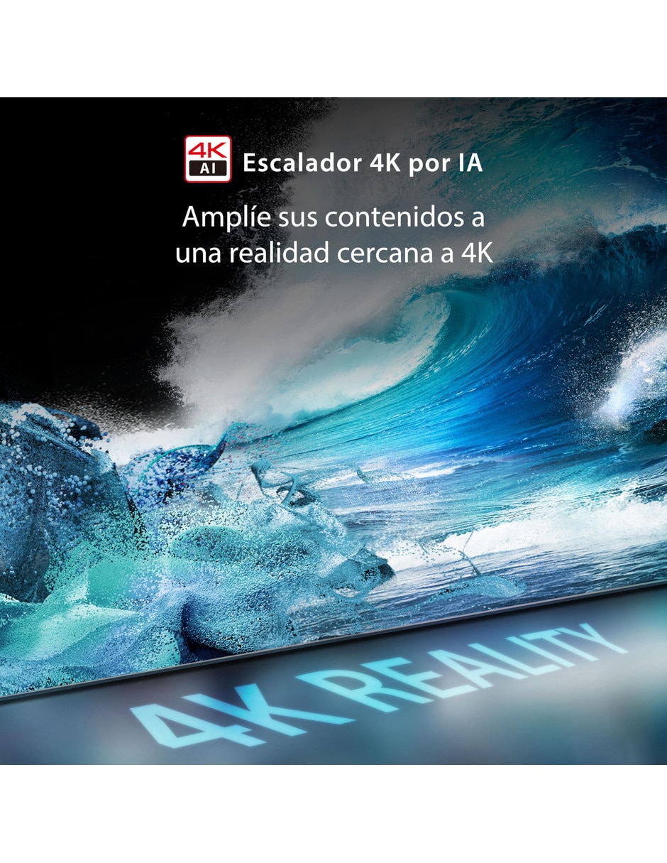 Pantalla Smart TV LED de 4K/UHD con Fire OS con AI Picture