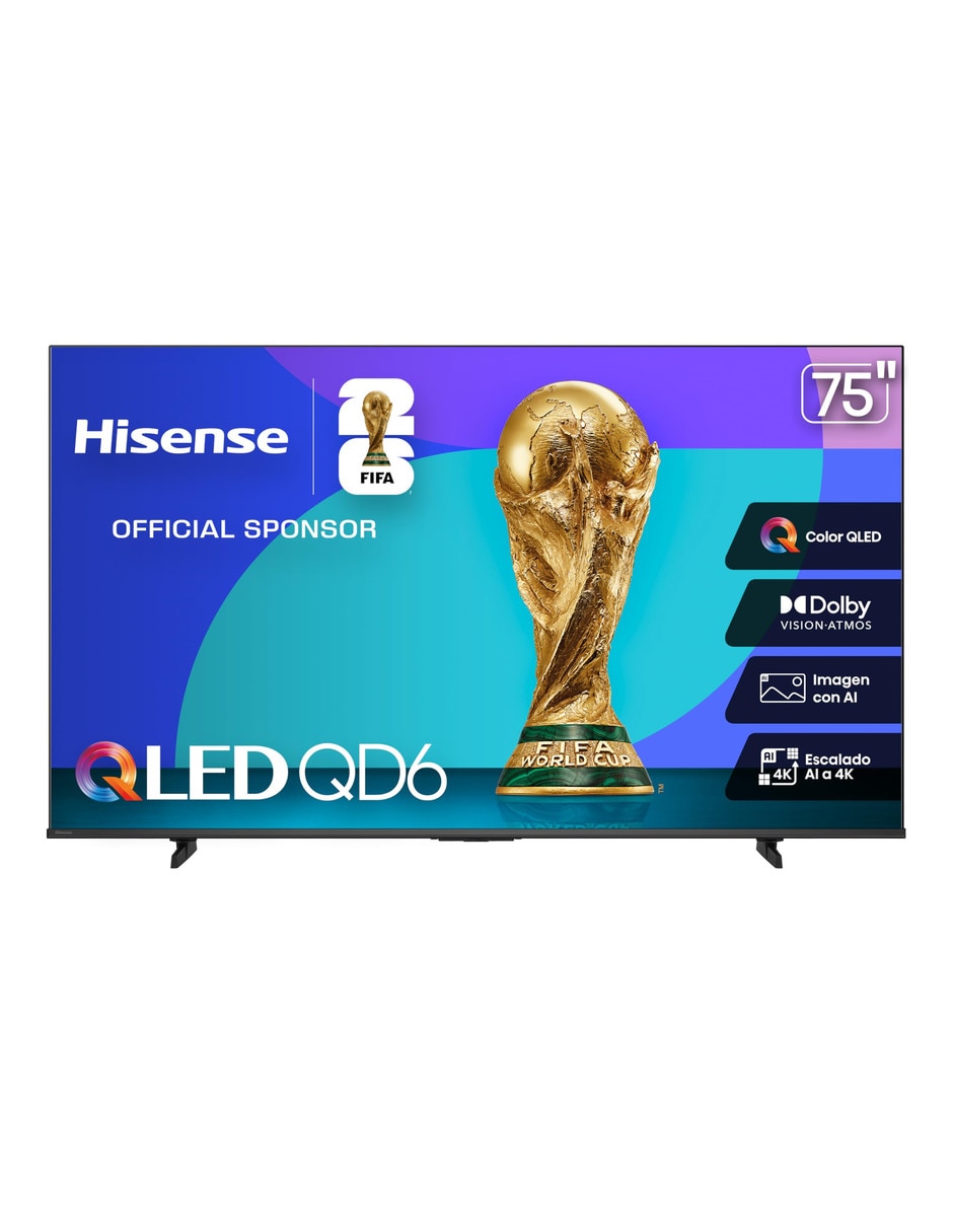 QLED de 4K/UHD con Vidaa con AI Escalado a 4K
