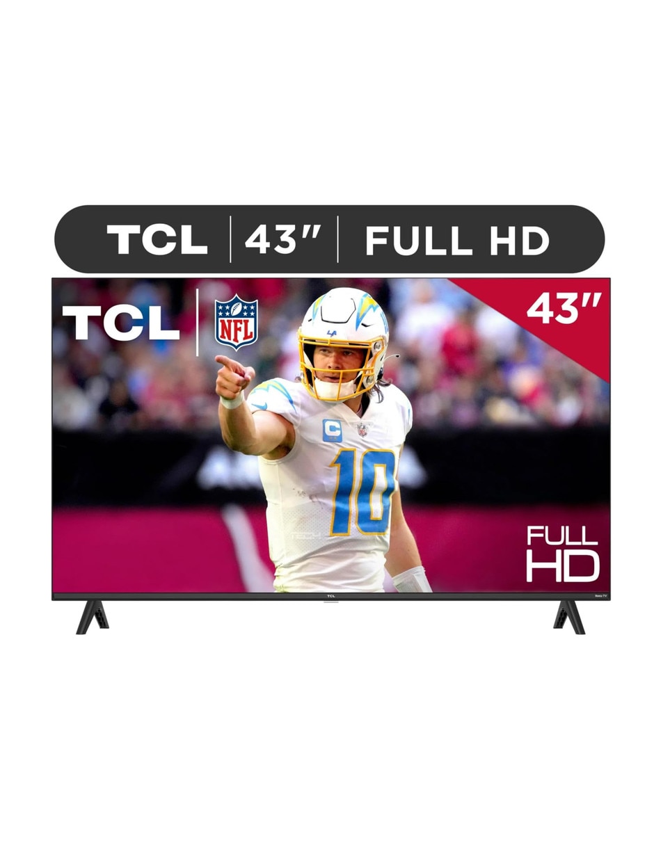 Pantalla Smart TV LED de 43 pulgadas Full HD con Android TV 5