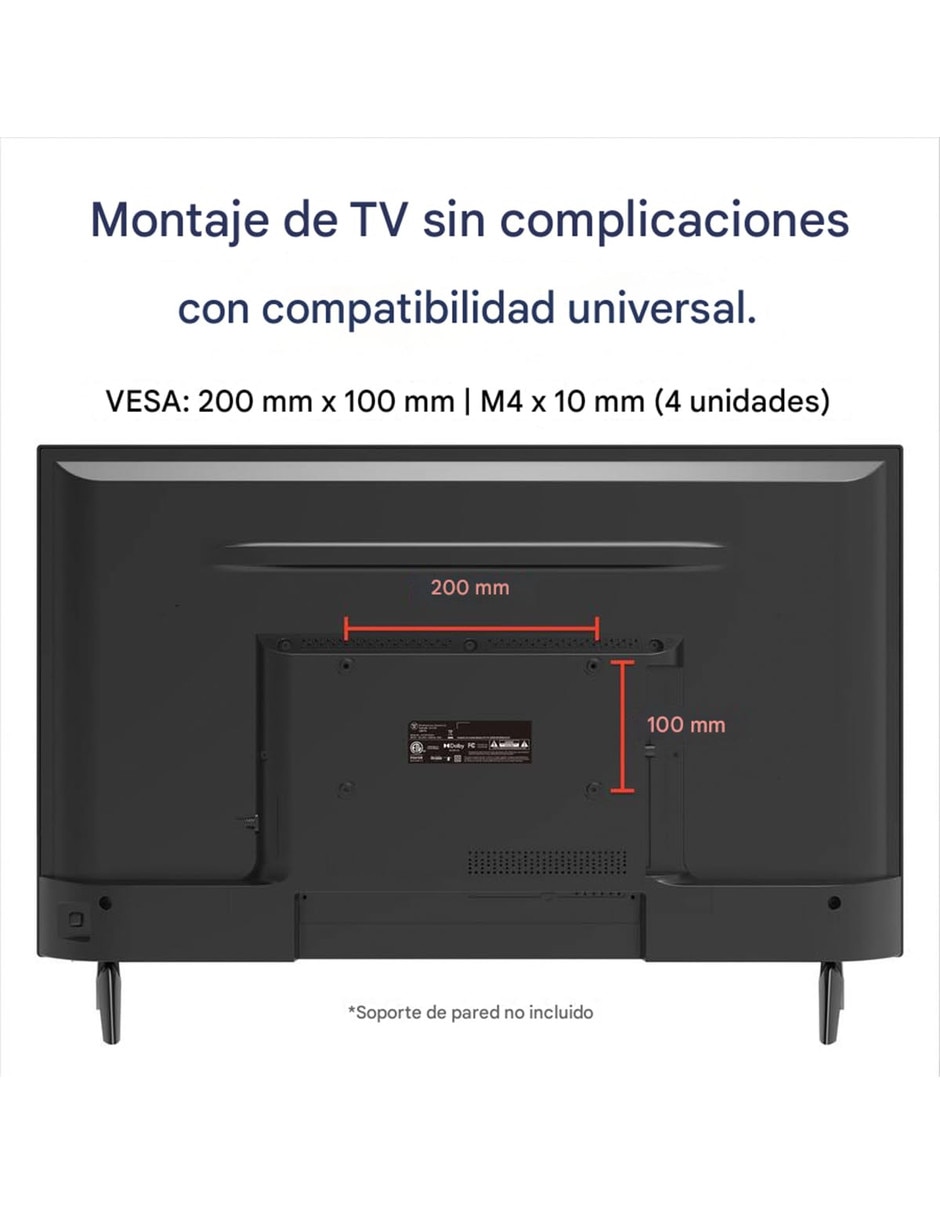 LED de Full HD con Android TV con No aplica
